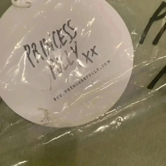 Princess Polly CARSON PANTS GREEN - Picture 6 of 7